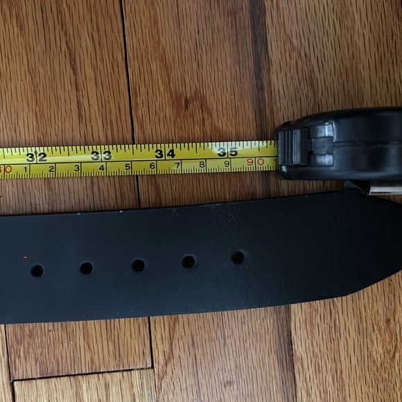 Hot Pink and Black Studded Belt W/Removable Buckle - Picture 4 of 6